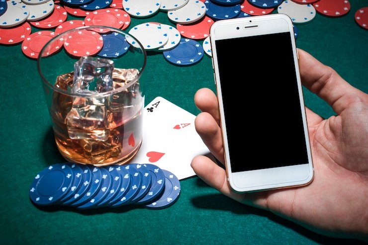 dunia lottery mobile app home screen showing sportsbook and live dealer game tiles